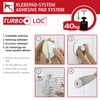 Wenko 18776100 TurboLoc soap dish fixing without drilling, Metal Steel,