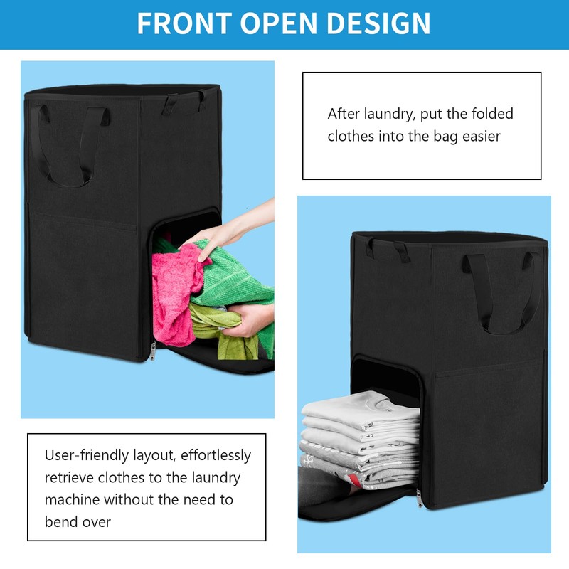 Laundry Backpack Bag, Bukere Extra Large 2 in 1 Laundry