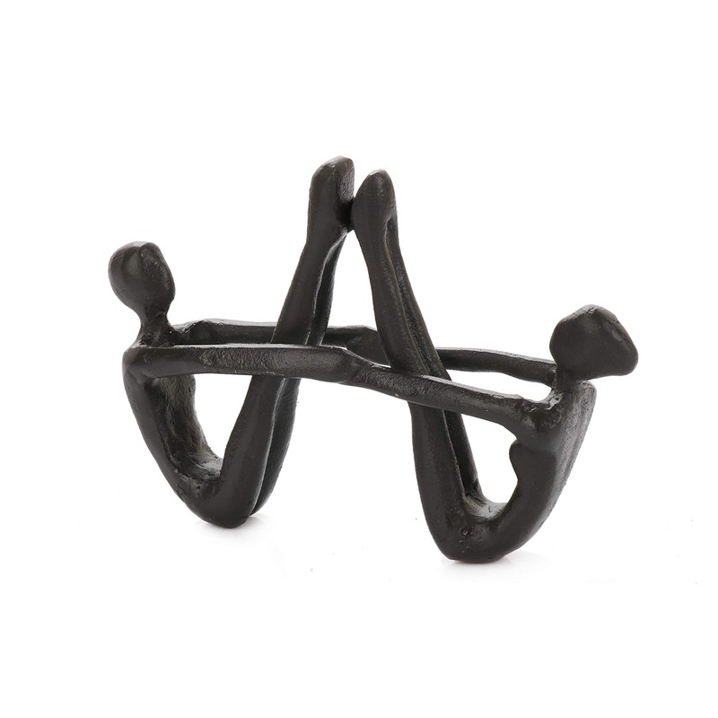PRISTINE - Estatua de yoga - Buddy Boat pose -