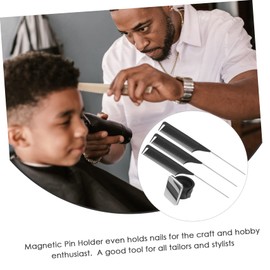 Healeved 1 Set Hair Styling Comb, Braiding Gel Bracelet, Pin Cushion, Salon Accessories, Carrying Pen, Hairpins, Hairpins, Hairpins, Hairpins, Black Magnet