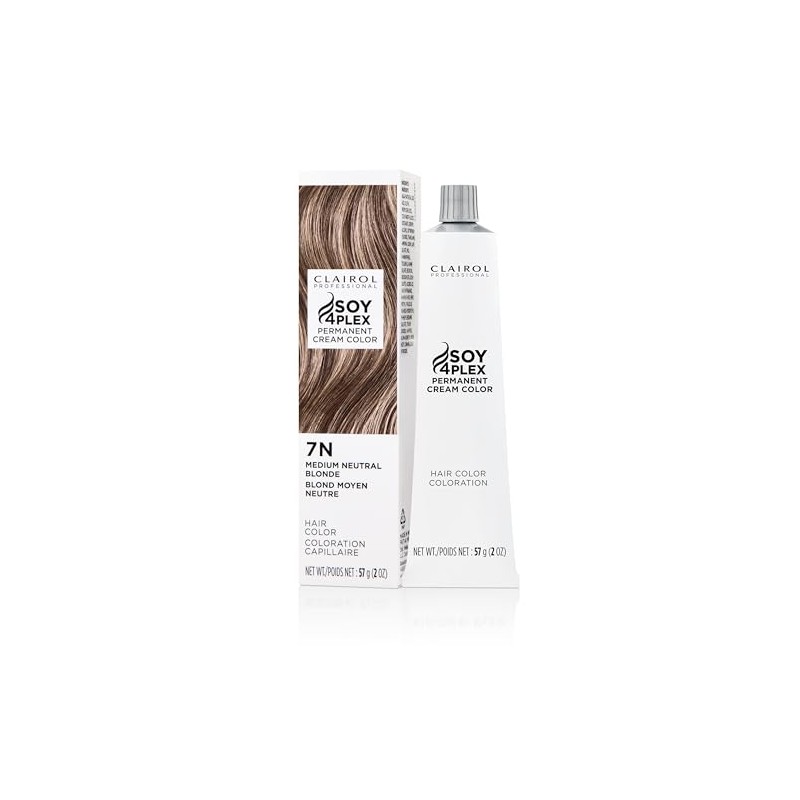 Clairol Crème Permanent 7N Medium Neutral Blonde