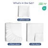 Extra Deep Pockets 400 Thread Count 100% Cotton 3 Piece