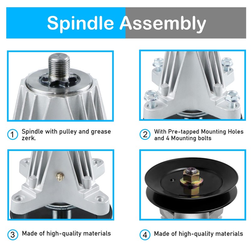 54" Deck Spindle Assembly 618-06978 918-06978, Fits for Cub Cadet