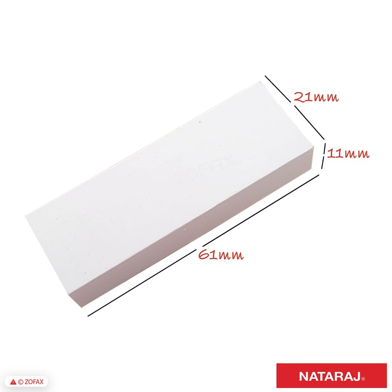 B2S Jumbo Size Eraser Set, Pack of 5, Large Sleeve
