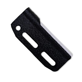 Universal Ceramic Grinding Rod Holder Including Ceramic Grinding Rod for Kydex Sheaths, 8 mm Ceramic Rod with 60 mm Length, Survival, Outdoor, Bushcraft, Designed by Reini Rossmann (Black)