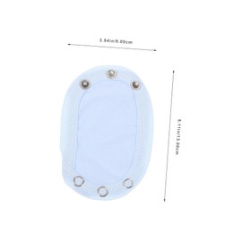Abaodam 4pcs Bodysuit Snap Extenders Jumpsuit Extension for Growing Toddlers Soft Double Design for Extra Comfort for Everyday Wear