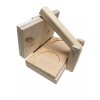 megacook Mini 3-in-1 Wooden Tortilla Press with 2 Sopes