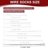 PATIKIL 80-100mm Cable Pulling Wire Socks 90.55" Long Grip Socks