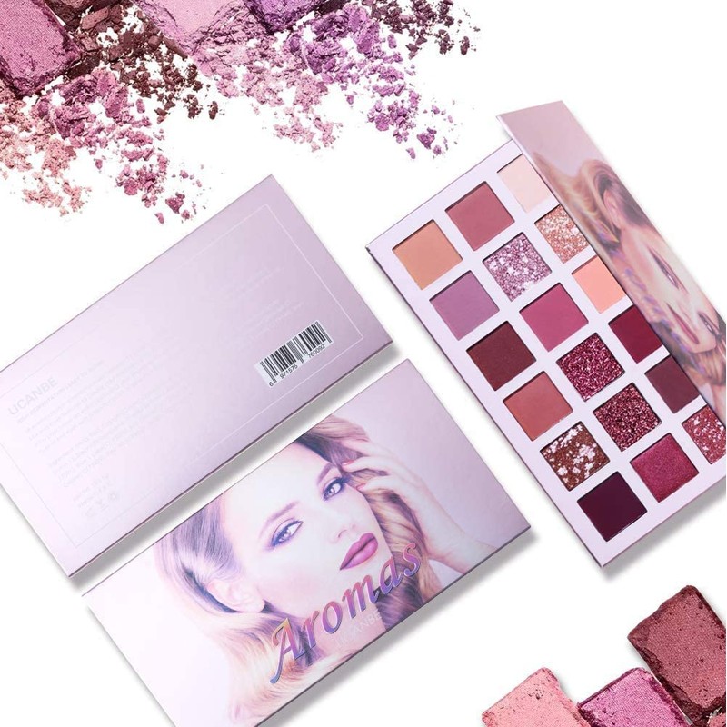 UCANBE 18 Colors Aromas New Nude Eyeshadow Palette Long Lasting