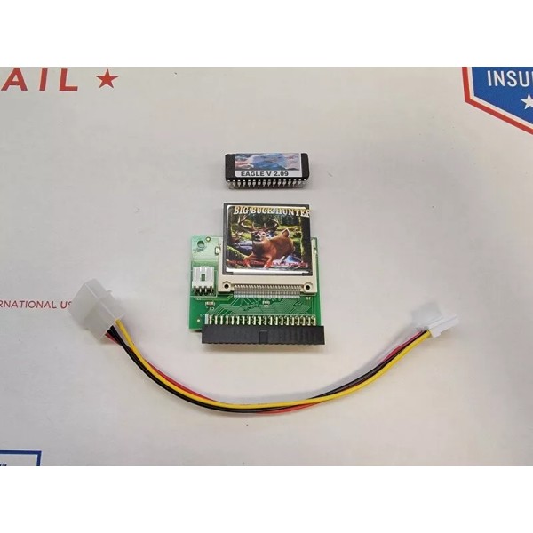 BUCK HUNTER SHOOTERS CHALLENGE NEW COMPACT FLASH CARD WITH 2.09