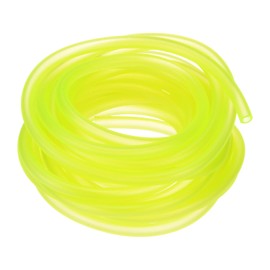 M METERXITY Petrol Fuel Line Hose, 3/16" x 5/16" 19.7 Feet Long PVC Flexible Small Engine Fuel Line Petrol Gas Pipe for String/Chainsaw/Trimmer/Blower/Lawn Mower Replacement Tubing [Yellow]