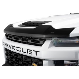 Husky Liners Aeroskin Hood Protector | Fits 2011-2013 Honda Odyssey | Low Profile Deflector/Bug Shield - 1 pc., Chrome | 2892077