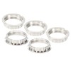 PATIKIL G9 Light Socket Rings, 5 Pack Shade Holder Adapter