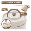 Lonchera Térmica ROOM MEXA de Acero Inoxidable con Toppers 4