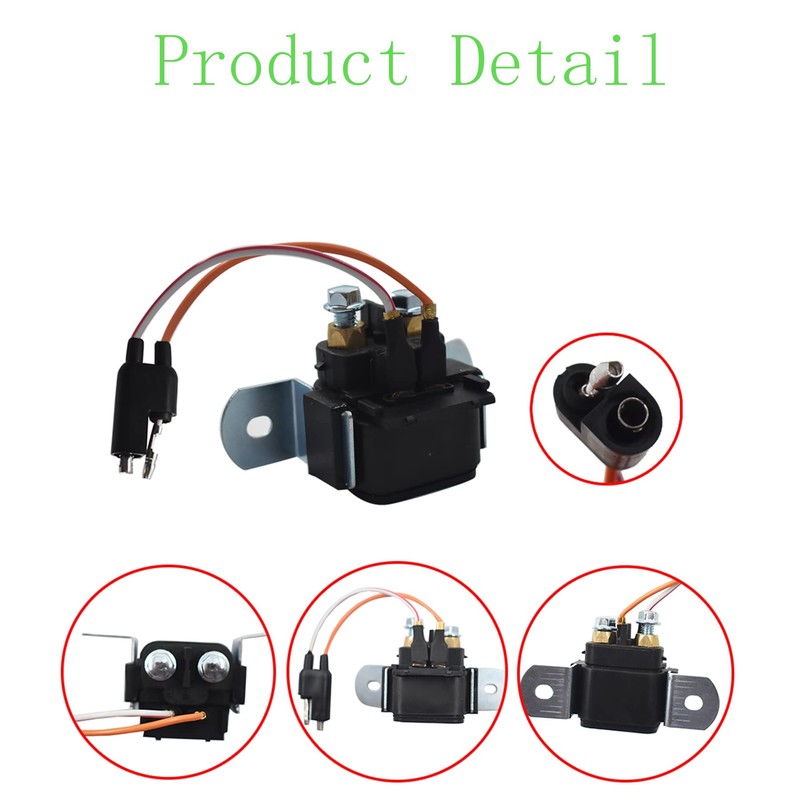 marddpair Starter Relay Solenoid Replacement for 2003-2006 Polaris Predator 500