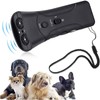 Haofy Ultrasonic Dog Hunter, Portable Dog Repeller Trainer, LED Ultrasonic