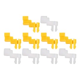 sourcing map 5 sets of door locking rod fixings 4D0-807-300 69293-12040