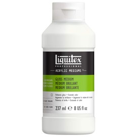 LIQUITEX Gloss Medium and Varnish 237 ml (Pack of 1) Clear 5008