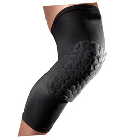 Kisangel 2pcs Long Sleeve Knee Sleeve Compression Leg Protective Gear for Running Brim Lightweight Comfortable Sturdy