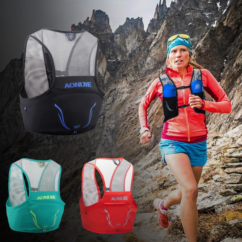 Azarxis 2.5L Running Backpack, Ultralight Hydration Backpack for Marathon, Mountain