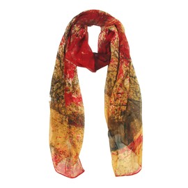 PANTONIGHT Long Chiffon Fashion Scarf Lightweight Chiffon Sheer for women (NO.787)