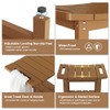 HIPS Shower Benches for Inside Shower, Shower Stool with Space-Efficient