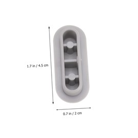 SEWACC 2pcs Plastic Toilet Seat Bumper Lifter Antislip Gasket Cushioning Pad Spacer for Toilet Lid