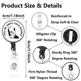 SEIRAA Speech Therapist Badge Reel Speech Therapy Badge Holder Speech Language Pathologist Gifts SLP ID Badge Clip (Speech br CA)