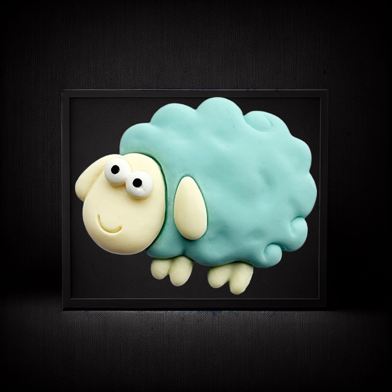 Fridge Magnets, Cute Sheep Animal Fridge magnets, Pack of 6
