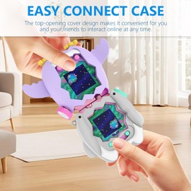 Hianjoo Tamagotchi Paradise Compatible Case, Silicone, Shockproof, Scratch Resistant, Convenient to Carry, Compatible with Tamagotchi Paradise, Full Protective Cover, Storage Case, Special Protective