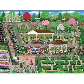 Generic Home Country: Botanical Garden Flower Show 1000 Piece Puzzle