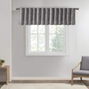 Madison Park Andora Embroidered-Rod Pocket Valance, Tree Small Faux Silk