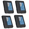 4 Pack BT-000318 4620mAh Scanner Battery for Zebra TC77 TC70