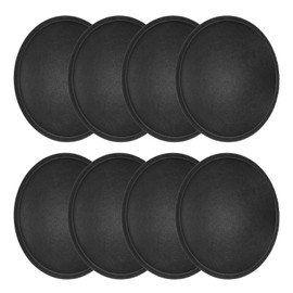sourcing map 8Pcs Speaker Dust Cap 72mm/2.83" Outer Diameter Dome Paper Cap Subwoofer Coil Cover Caps for Speaker Decoration Accessory Repair