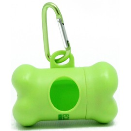 EcoJeannie Biodegradable Dog Poopbags 40 Bags (2 Rolls = 80 Bags ) + 1 Dispenser