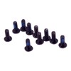 10-Pack M2x5mm Black Mounting Screw Bottom Case Screws Replacement for