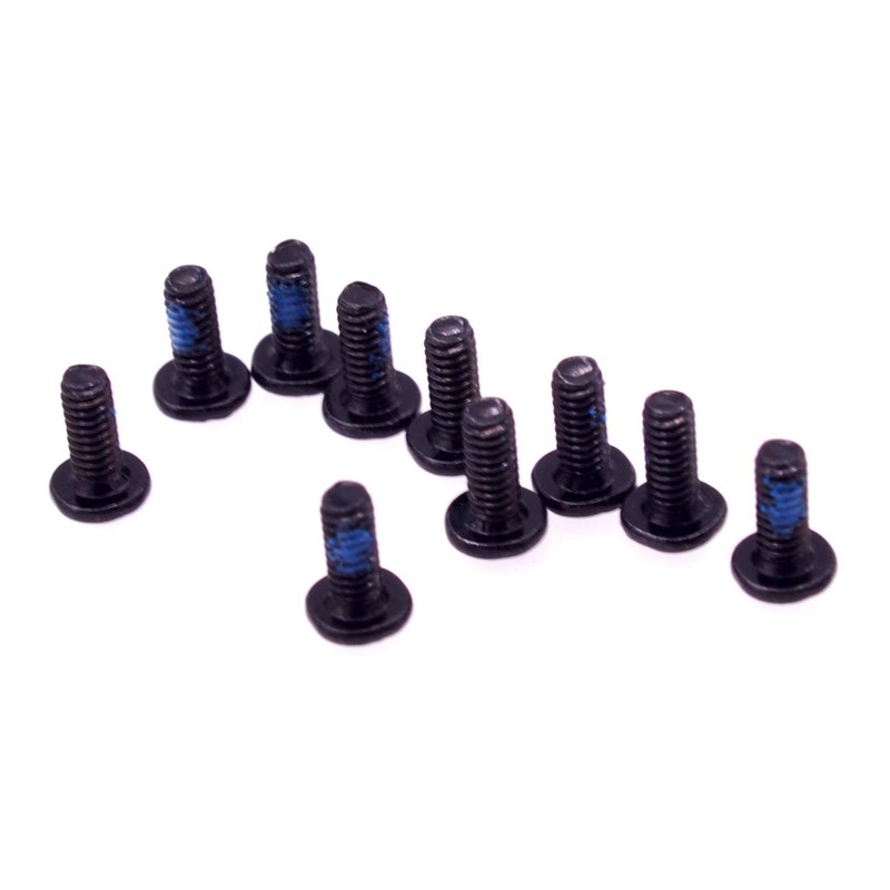 10-Pack M2x5mm Black Mounting Screw Bottom Case Screws Replacement for