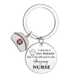 Nurse Keyring Inspirational Gifts for Nurses Appreciation Week Keyring for Nursing Graduation Gifts for Her Nurse Birthday Gifts