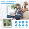 Brifit Digital Mini Thermometer Hygrometer, Hygrometer Indoor with High Accuracy,