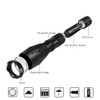AuKvi 2 Pcs Powerful Green Light Led Flashlight Long Range