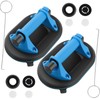 Upgraded 2-Pack 9.8" Heavy Duty Vacuum Suction Cup - 350