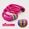 GOLDPOOL Kids Bicycle Cable Lock Colorful High Security 5 Digit