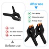 Pack of 10 Spring Clamps, 4 Inch High Performance Nylon