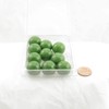 Green 19mm Glass Marbles Pack of 10 Wondertrail
