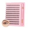 Poiuyoiu Cluster Lashes Set D Curl Individual Eyelashes 8-16 mm