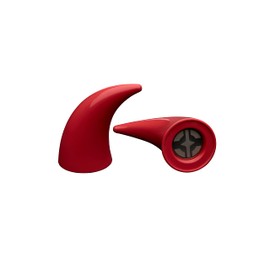 Casco Flair MagNeatOhz - Cuernos grandes de diablo rojo para casco, fabricado en Estados Unidos, accesorio para casco de motocicleta, casco de bicicleta, casco de esquí, magnético e intercambiable,