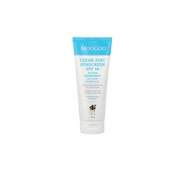 MooGoo Clear Zinc Sunscreen SPF 40 200g
