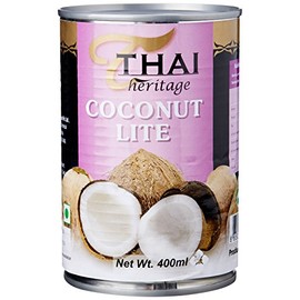 Thai Heritage Extracto de Coco Reducido en Grasa (Leche Light) 400 ml