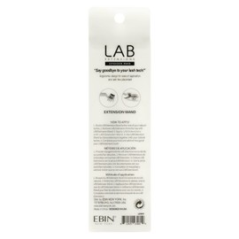 EBIN NEW YORK Lab Extensions: Extension Wand DIY Individual Lash Ergonomic & Comfortable Natural Look Self Application