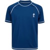 iXtreme Boys' Big Palm Tree Rash Guard, Size 7, Navy